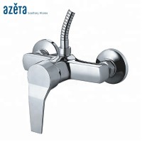 China Modern Brass Chrome Bathroom Product Wall Mounted Shower Taps