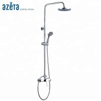 China Bathroom Wall Mounted Shower Faucet Mixer Rain Bath Shower Set