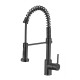 cUPC Zinc Alloy Handle Sink Kitchen Faucets With Pull Down Sprayer