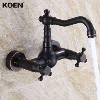 Wall mounted ORB Rainfall Shower Tirm MIxer Bathroom Faucet Tap